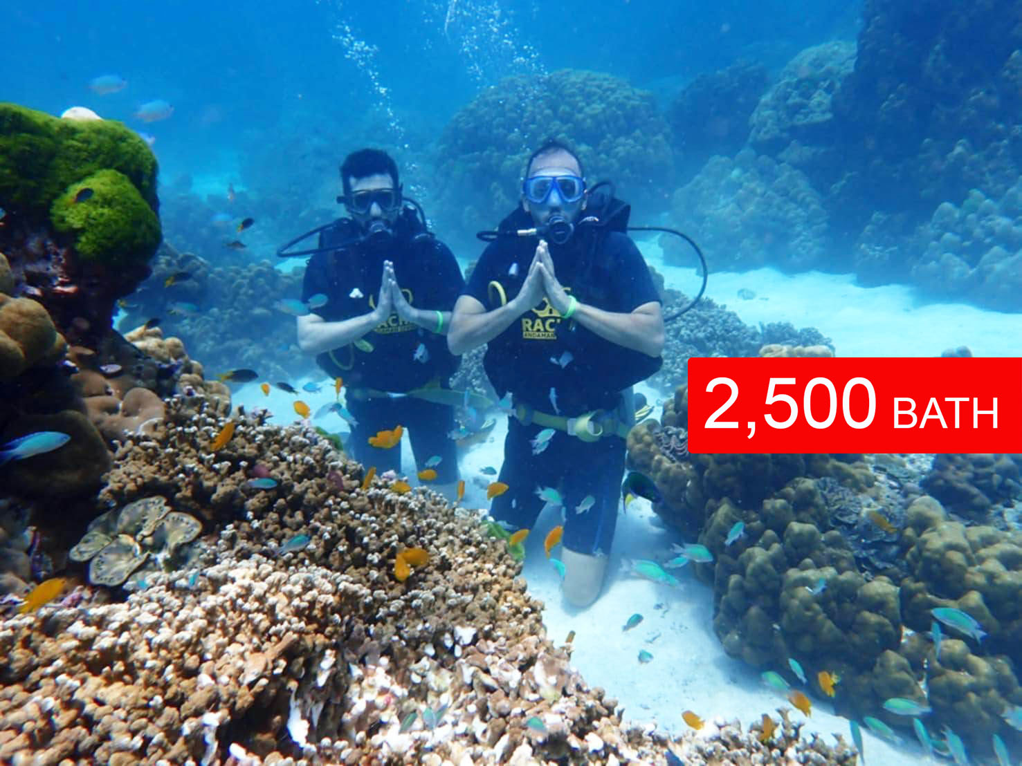 Scuba Diving On Racha Island 1 Dive (45 Minutes) +Photo+Video